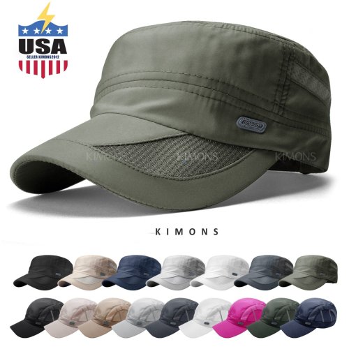 Commander's Cap - Classic Military Style for Men