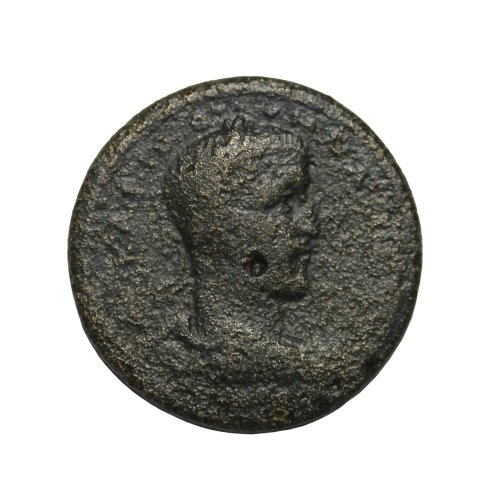 Maximinus I Thrax Ancient Roman Bronze Coin from Pamphylia Side