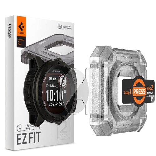 Instinct Shield: Spigen's Shockproof Smart Watch Screen Protector