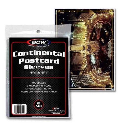 Continental Postcard Protectors