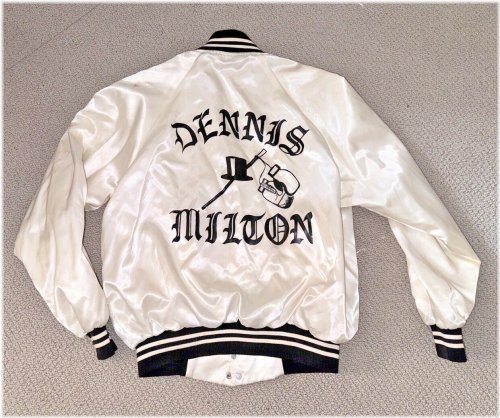 Retro Champion Satin Boxing Jacket