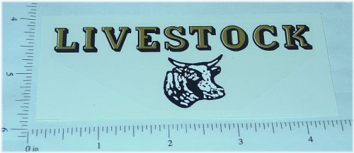 Tonka Livestock Semi Trailer Sticker - TK-059