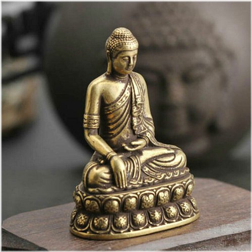 Majestic Sakyamuni Buddha Bronze Statue