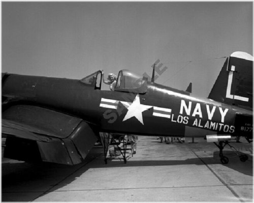 Corsair Cockpit Snapshot from the Korean War