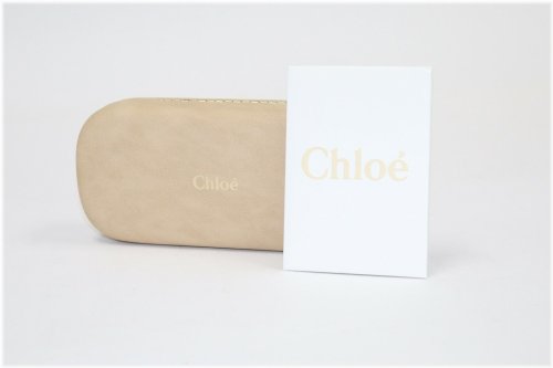 Chloe Suede Sunglasses Clamshell Case