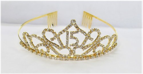 Golden Regal Elegance Headpiece