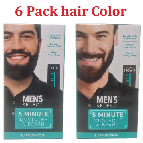 QuickCover Men's Facial Hair Dye Kit