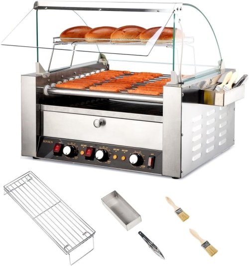 Hot Dog Grill & Bun Cover Combo