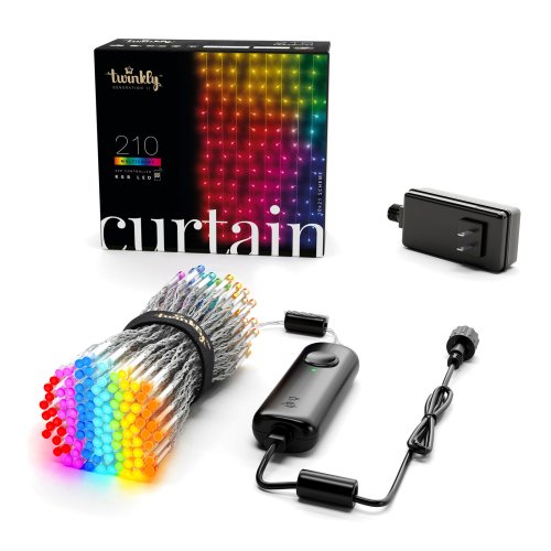 Colorful Curtain Smart LED Lights with App Control (Open Box)