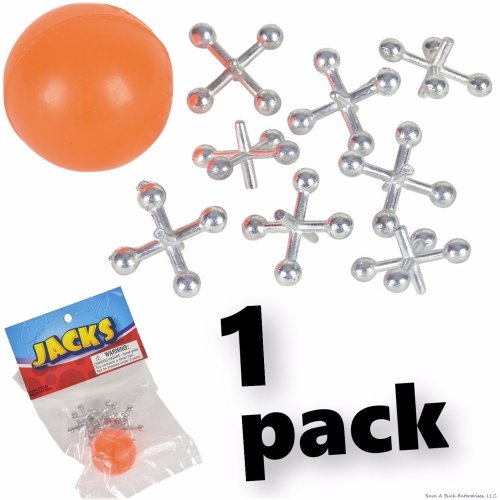 Red Ball Jacks Set