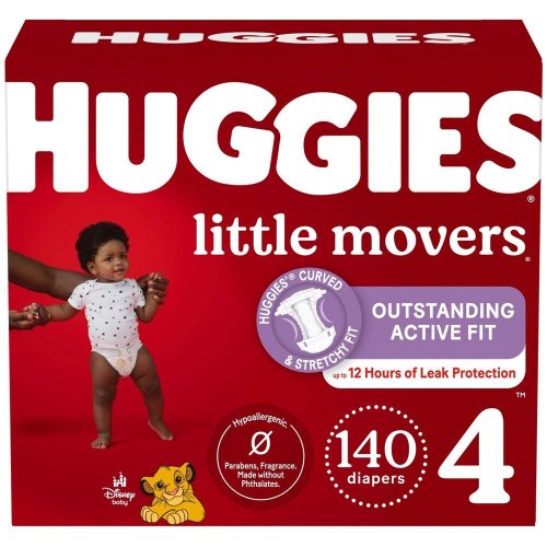 Little Movers Size 4 - 140ct