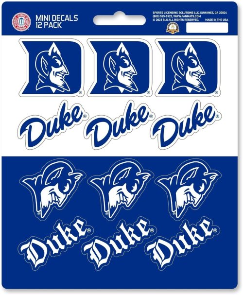 Blue Devils Mini Decal Set