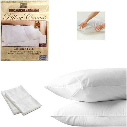 PureGuard Waterproof Pillow Protectors - Set of 6