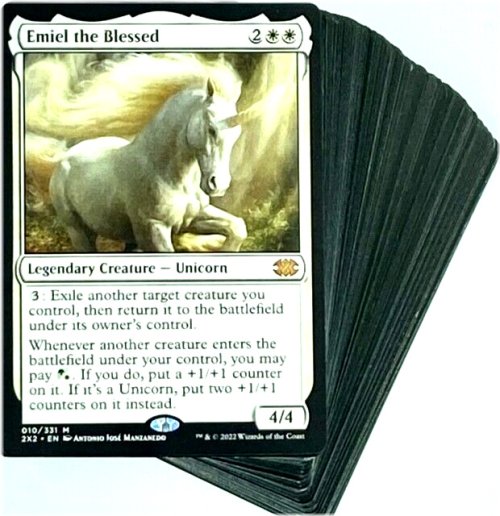 Blessed Unicorns of Emiel: A Personalized Commander Deck for MTG EDH