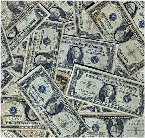 Vintage $1 Silver Certificates Collection