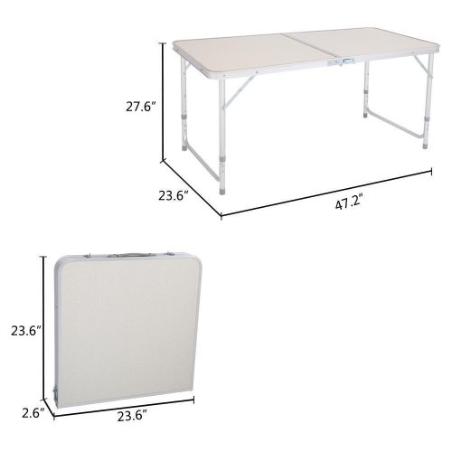 Portable Aluminum Folding Table
