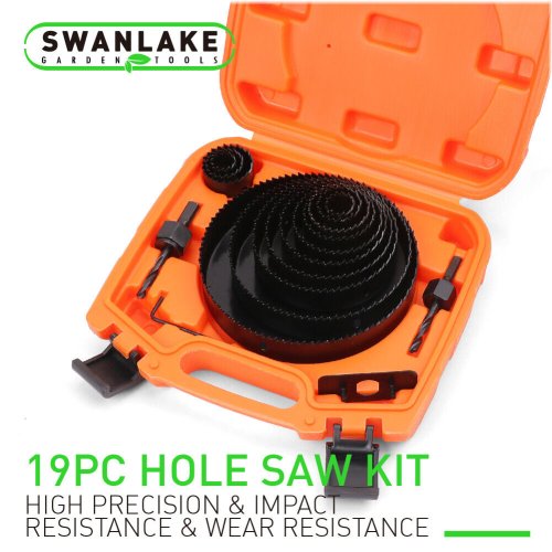 Precision Cut Hole Saw Set