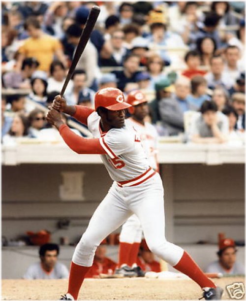 Reds Legend: George Foster Vintage Sports Photo
