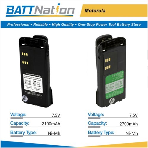 Motorola XTS Series Replacement Battery