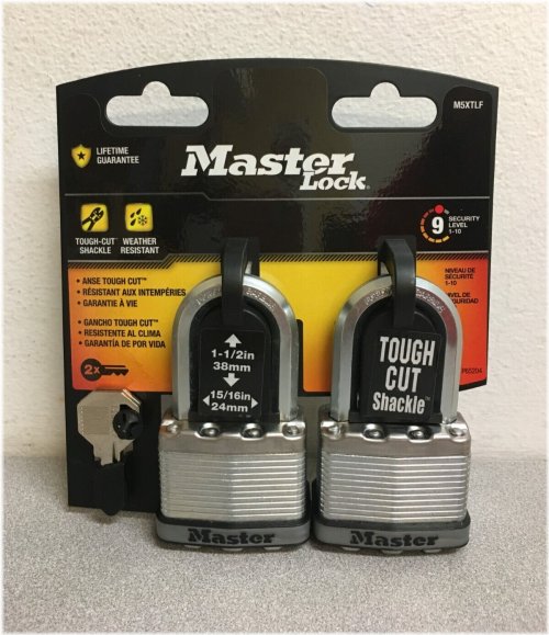 UltimateGuard Heavy Duty Outdoor Padlock - Set of 2