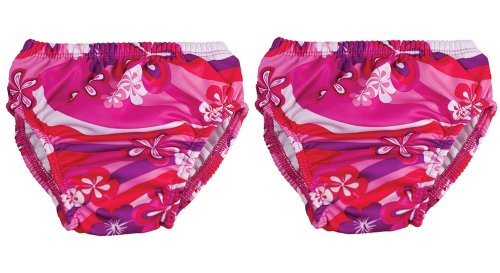 Pink Petal Swim Diaper Duo