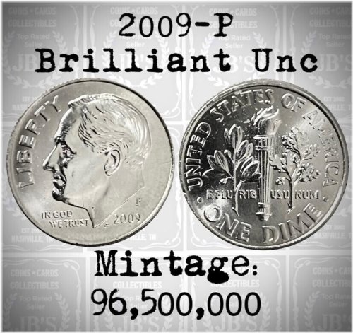 2009 P Roosevelt Dime Brilliant Uncirculated