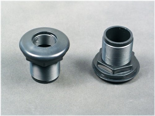 CPR Threaded Bulkhead Fitting with Silicone Washer