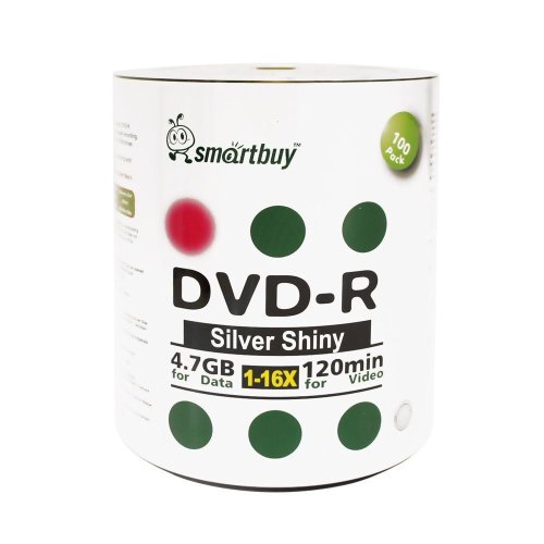 Shiny Silver Smartbuy Discs