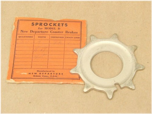 Model D Coaster Brake Sprocket Cog - 9T