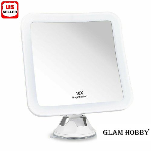 Radiant Reflections Magnifying LED Mirror