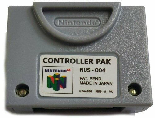 N64 Memory Expansion: 256KB Controller Pack