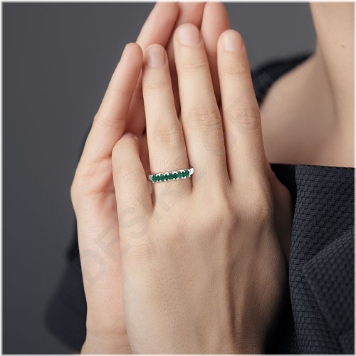 Harmony Gems Sterling Silver Ring