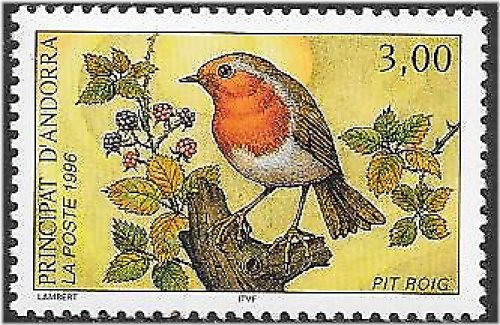 Robin Songbird Branch Stamp Set