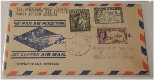 Pacific Airmail Connection Stamp Collection