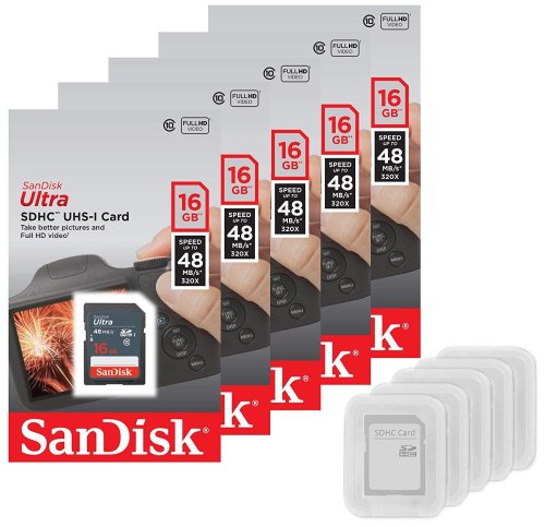 UltraFlash 16GB Memory Kit with Cases