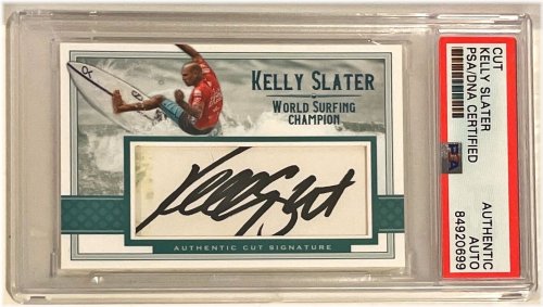 Exclusive Kelly Slater Signed Trading Card