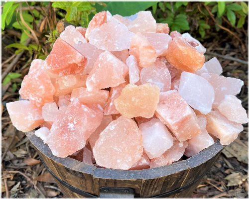 Himalayan Pink Crystal Rocks: XL Chunky Salt Chunks for a Luxurious Spa Experience