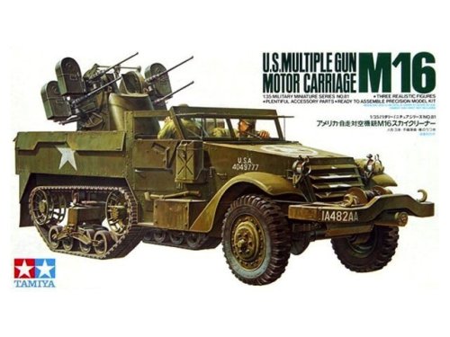 US Army MGMC M16 Halftrack Model Kit
