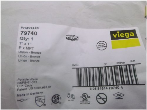 Bronze Union Connector