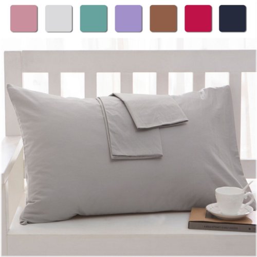 Cotton Comfort Pillow Covers