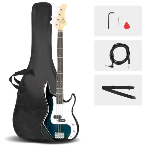 Glarry GP Bass Guitar Bundle