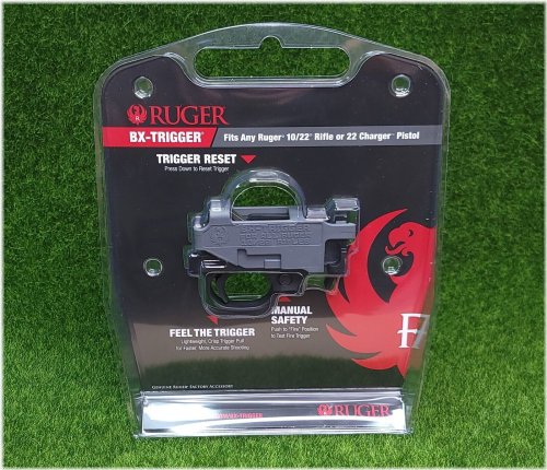 Black 10/22 Ruger BX-Trigger Replacement Kit