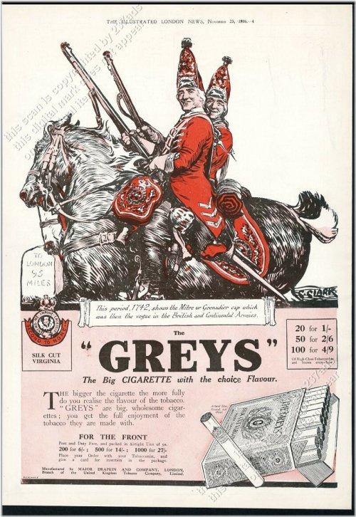 British Soldiers Redcoats Horse Art Print Ad