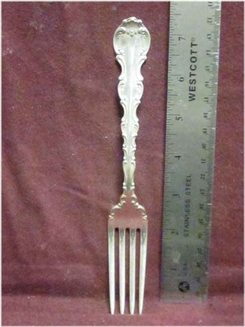Strasbourg Silver Dinner Fork