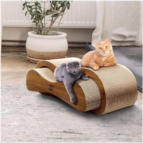 Purrfect Lounger & Scratcher Set for Cats