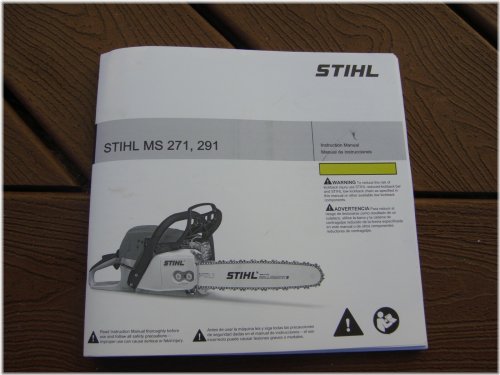 Chainsaw Operator's Guide for STIHL MS271 and MS291