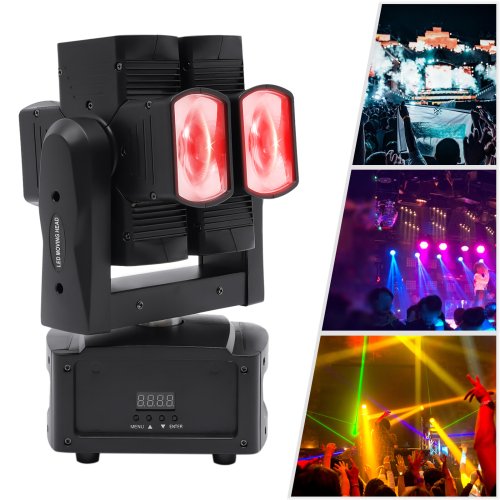 Double Beam RGBW LED Moving Head Light