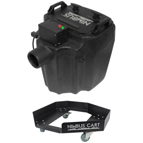 Nimbus Fog Machine with Multi-Level Control and Rolling Cart