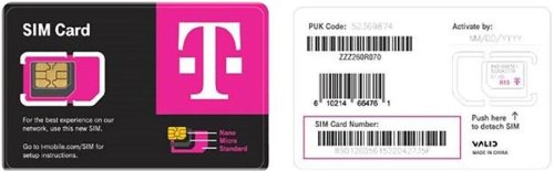 Triple Connect SIM Card by T-Mobile