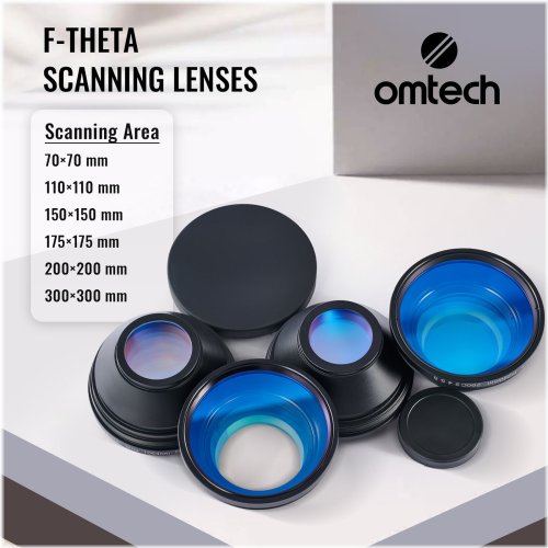 1064nm Fiber Laser F-Theta Scan Lens with Field Lens